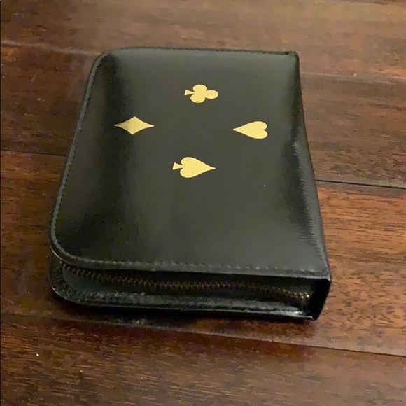 Vintage Griffon Leather Zip Case for Playing cards - Picture 4 of 14